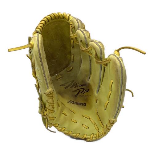 MIZUNO (ミズノ) 硬式グローブ 約30cm イエロー ナチュラルライム BSS