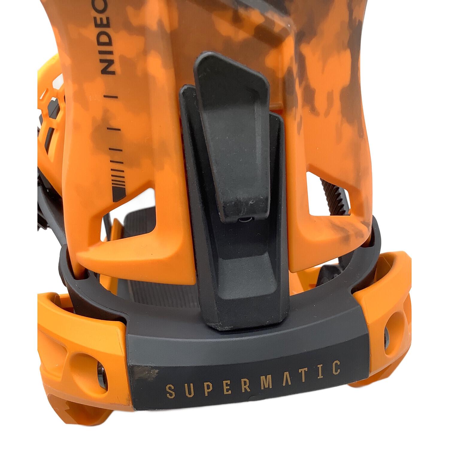 NIDECKER (ナイデッカー) ビンディング オレンジ×ブラック スーパー