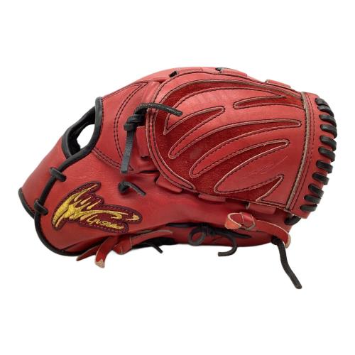 Ip select (アイピーセレクト) 硬式グローブ レッド×ブラック