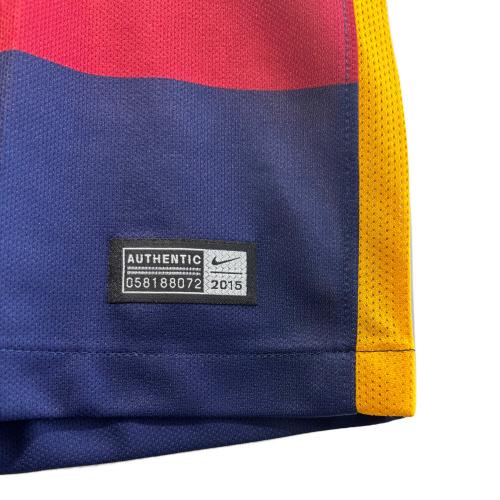 FCバルセロナ サッカーユニフォーム SIZE S ネイビー×レッド 15/16