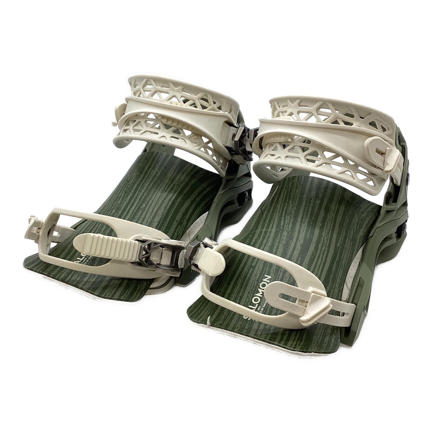 SALOMON (サロモン) ビンディング Mサイズ グリーン×ホワイト 22-23