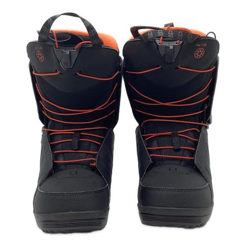 SALOMON (サロモン) スノーボードブーツ SIZE 26cm ブラック×オレンジ