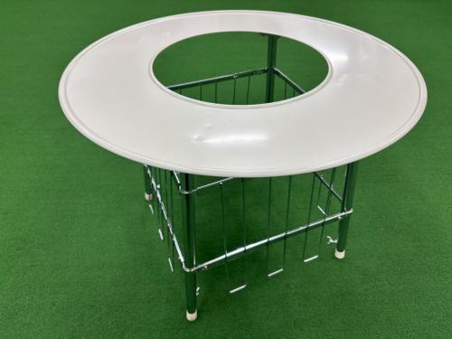 高津製作所 ストーブガード ホワイト 丸型ストーブガードデラックス