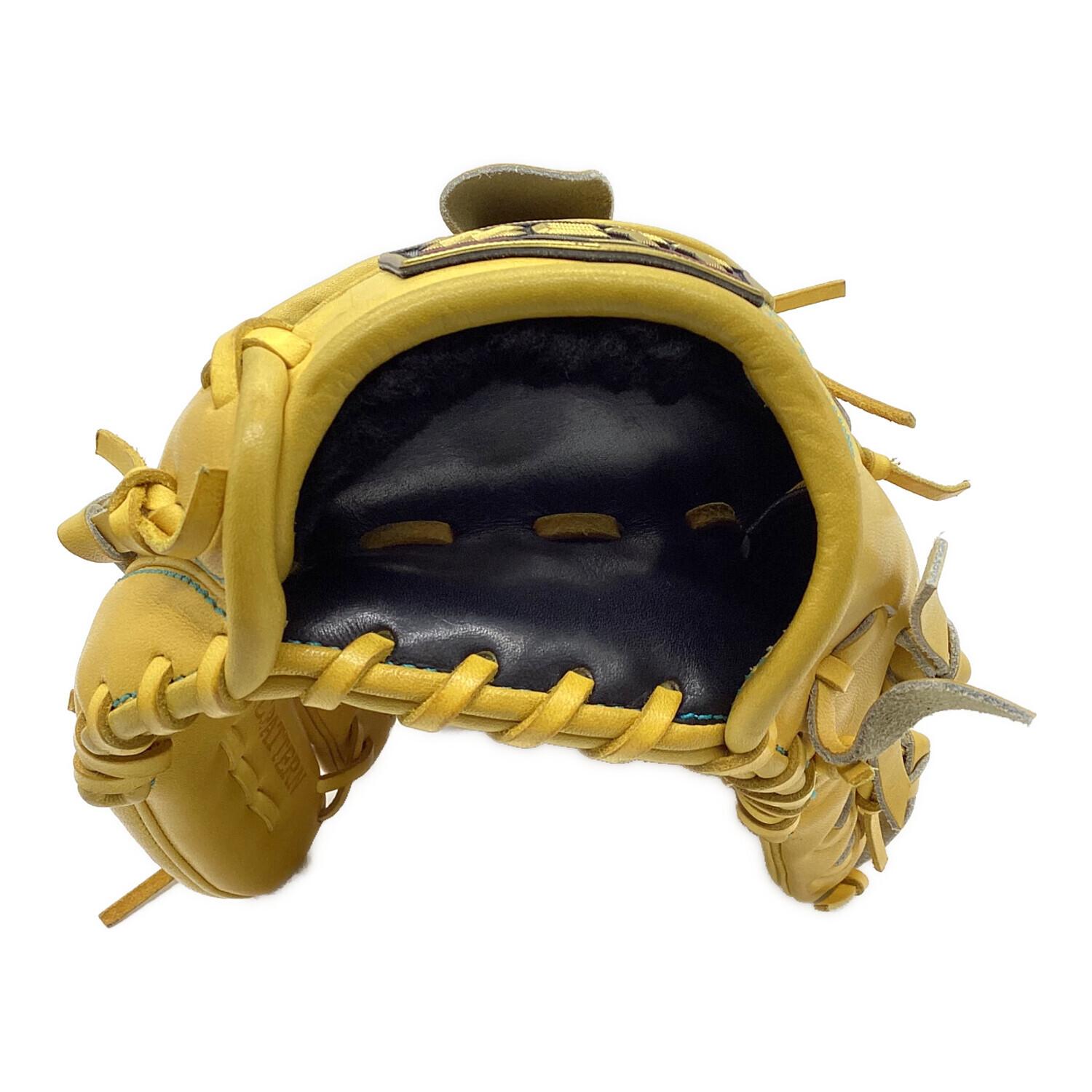 ZETT (ゼット) 硬式グローブ 約29cm イエロー P.C.PATTERN オーダー