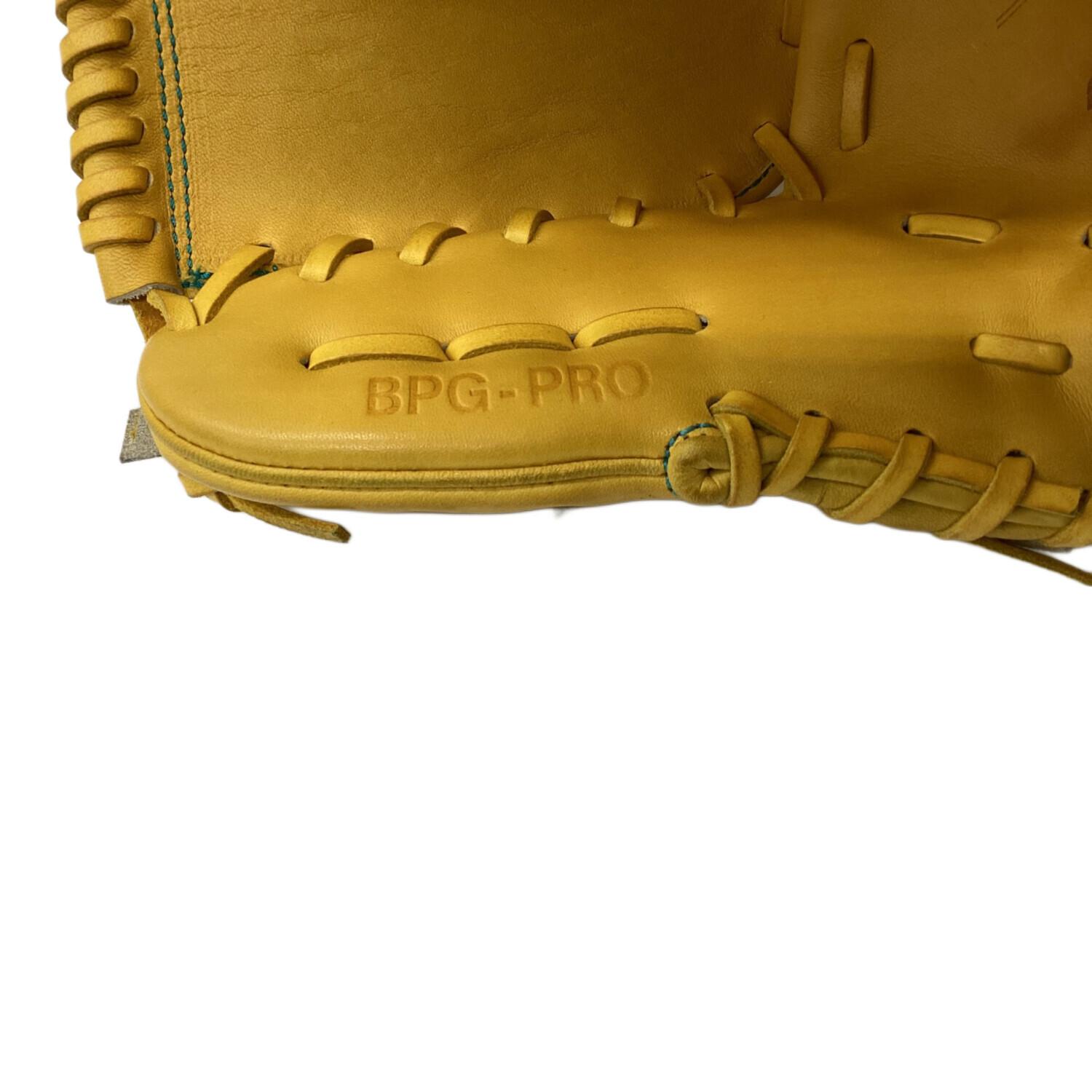 ZETT (ゼット) 硬式グローブ 約29cm イエロー P.C.PATTERN オーダー