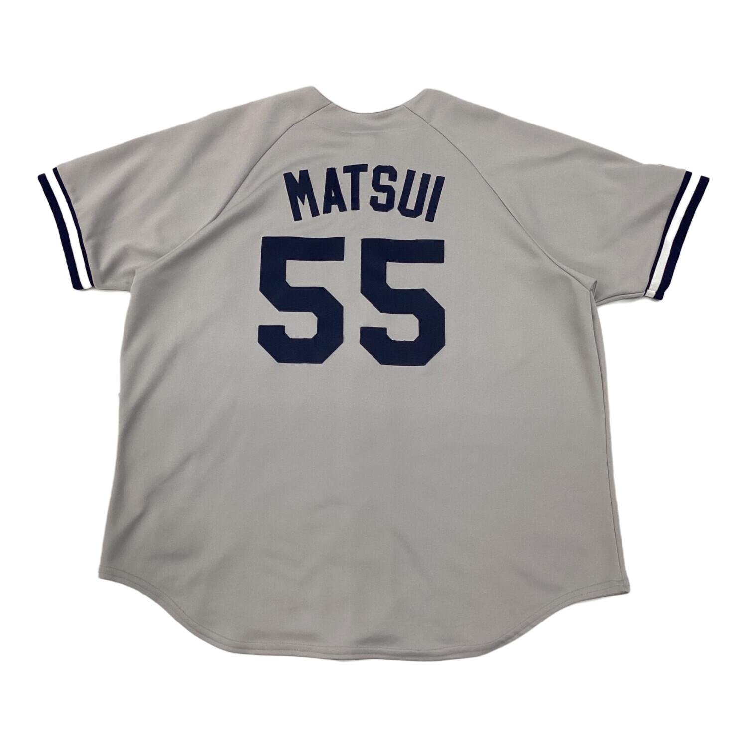 ニューヨーク・ヤンキース 応援グッズ ライトグレー 松井秀喜【55