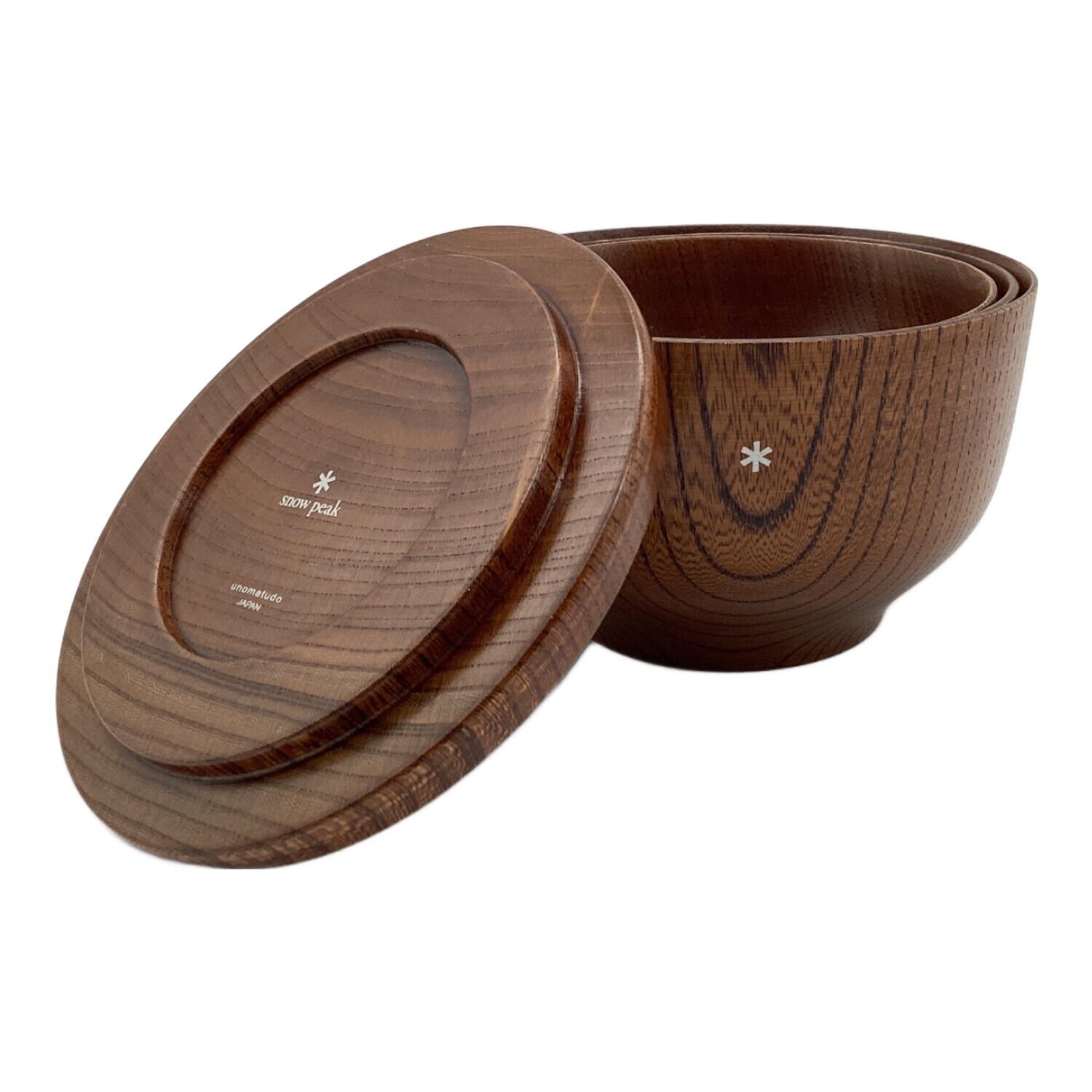 Snow peak (スノーピーク) アウトドア食器セット 廃盤品 @ TW-023BR SP