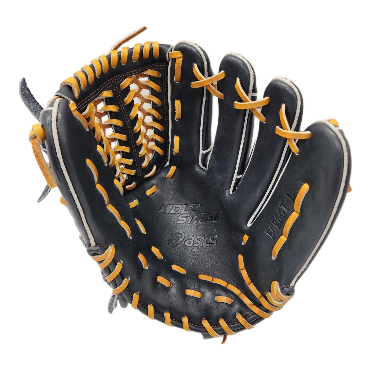 asics (アシックス) 軟式グローブ 約29cm Nブラックxライトブラウン