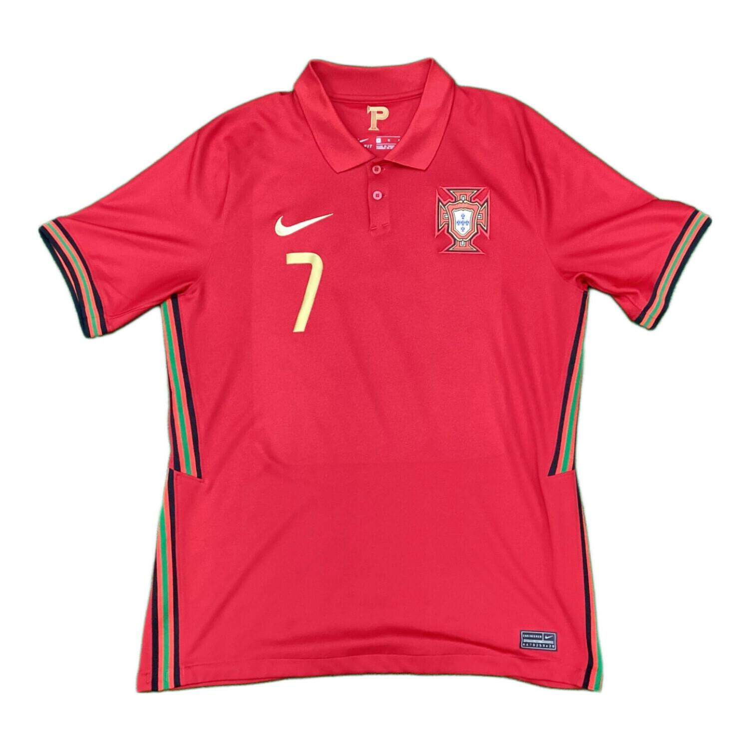 ポルトガル代表 サッカーユニフォーム SIZE M レッド 【7