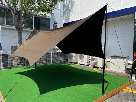 The Arth (ザァ～ッス) ヘキサタープ URBAN FOREST 幕男 ちゃいろ 約