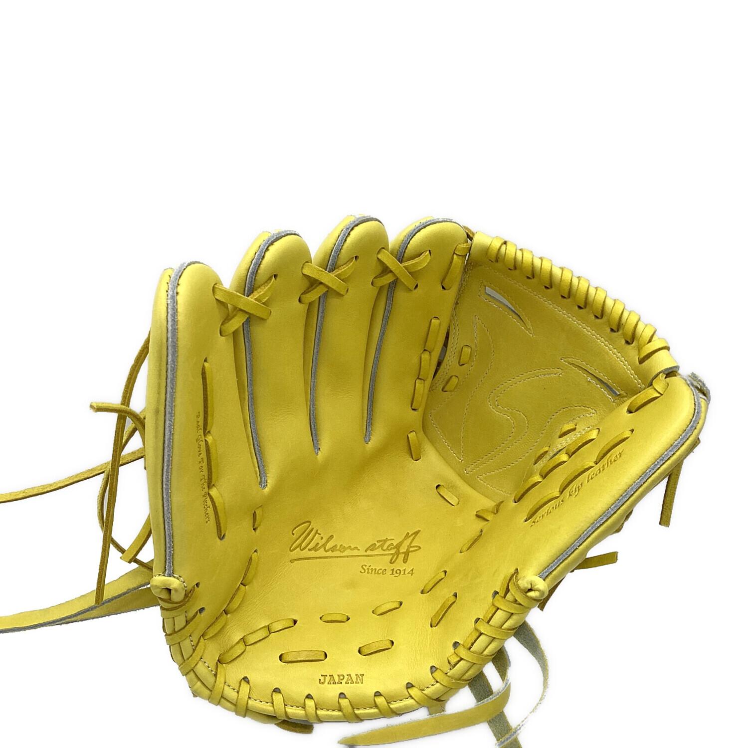 Wilson (ウィルソン) 硬式グローブ 約29cm イエロー Wilson Staff 投手