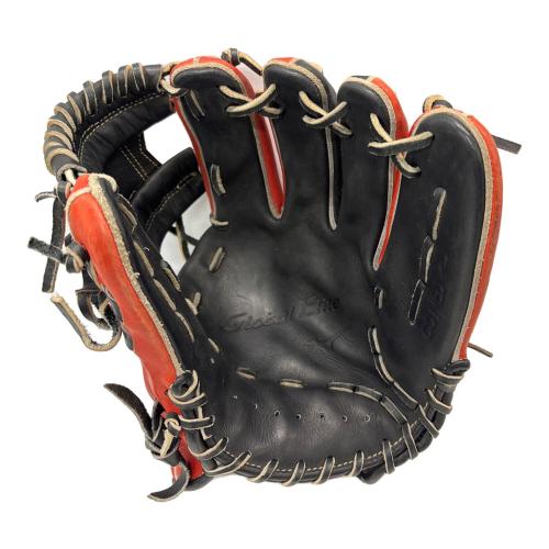 MIZUNO (ミズノ) 軟式グローブ ブラック×レッド Global Elite