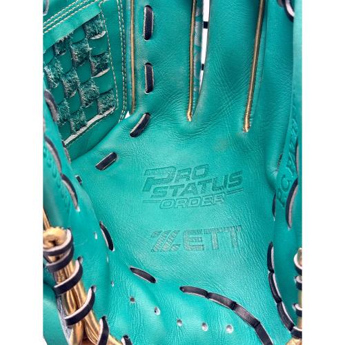 ZETT (ゼット) 軟式グローブ グリーン プロステイタス 源田モデル 内野