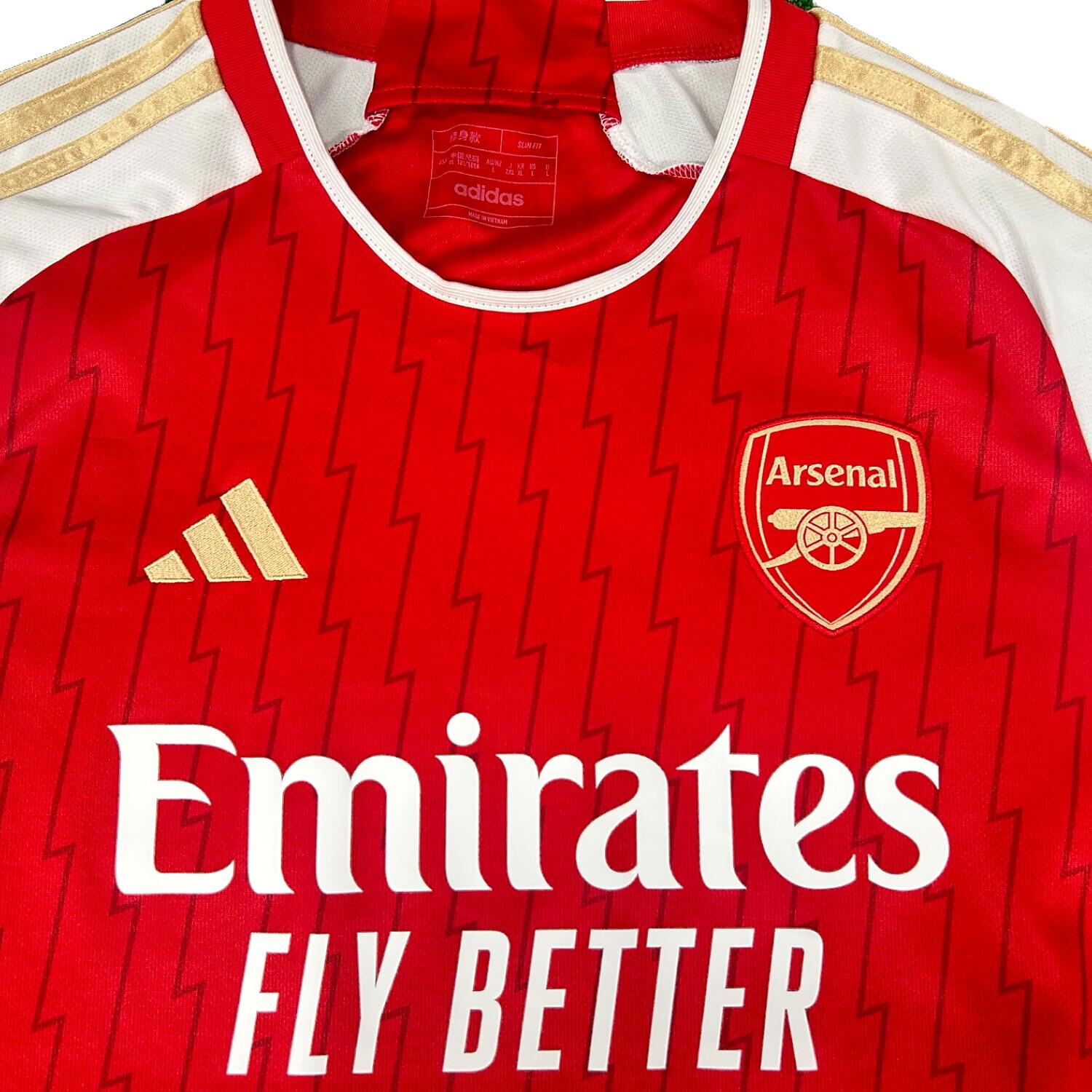 アーセナルFC サッカーユニフォーム メンズ SIZE XXL レッド 【18