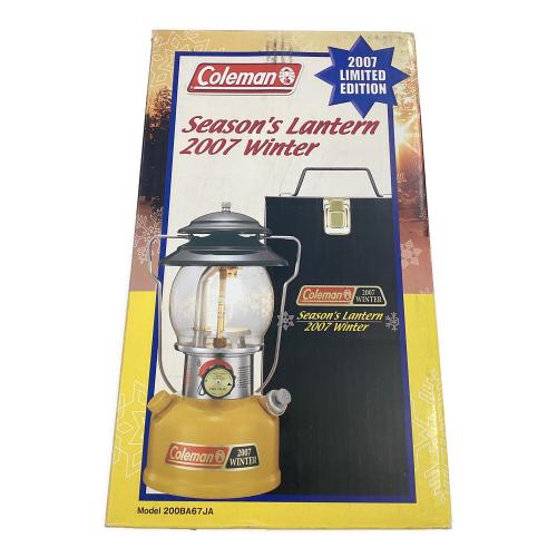 Coleman (コールマン) ガソリンランタン ウィンター シーズンズ