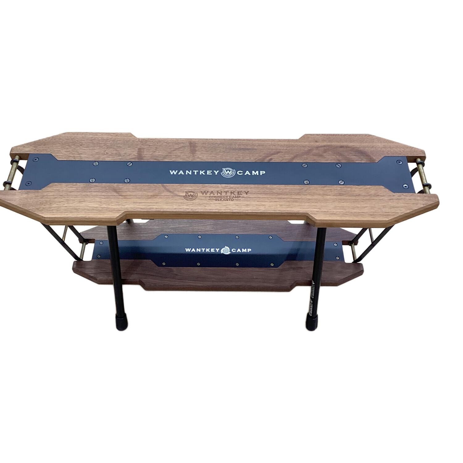 WANTKEY CAMP (ウォンキーキャンプ) アウトドアテーブル ブラウン SBS