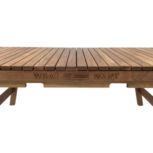 WHAT WE WANT (ワットウィーウォント) アウトドアテーブル