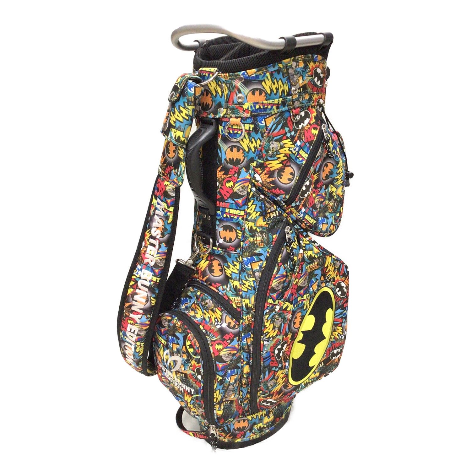 MASTER BUNNY×バットマンコラボ限定品 中古キャディバッグ レア MASTER