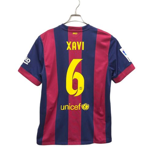 FCバルセロナ サッカーユニフォーム SIZE L レッドxネイビー シャビ