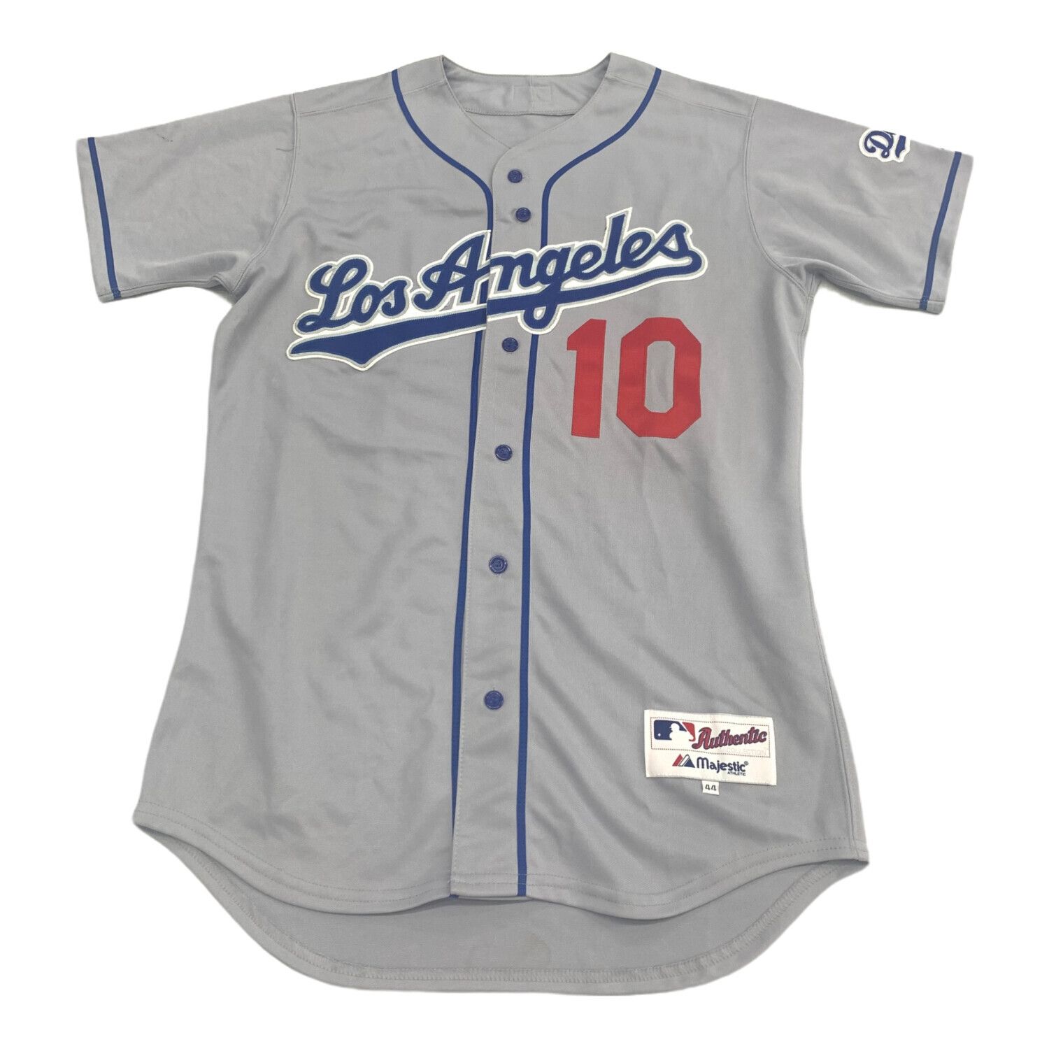 ロサンゼルスドジャース 応援グッズ SIZE 44 グレー 野茂英雄【10