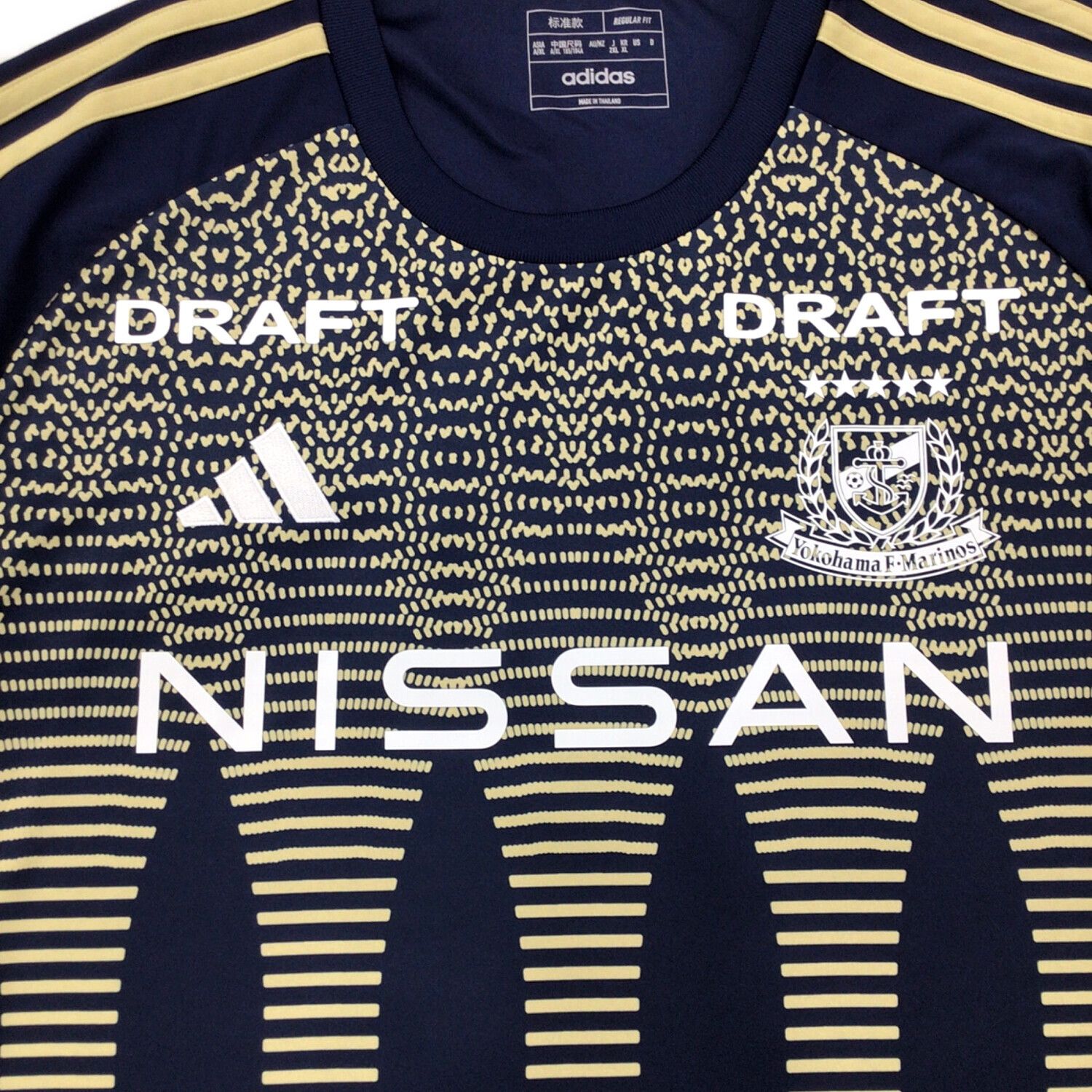 adidas (アディダス) サッカーユニフォーム メンズ 2XL ネイビー