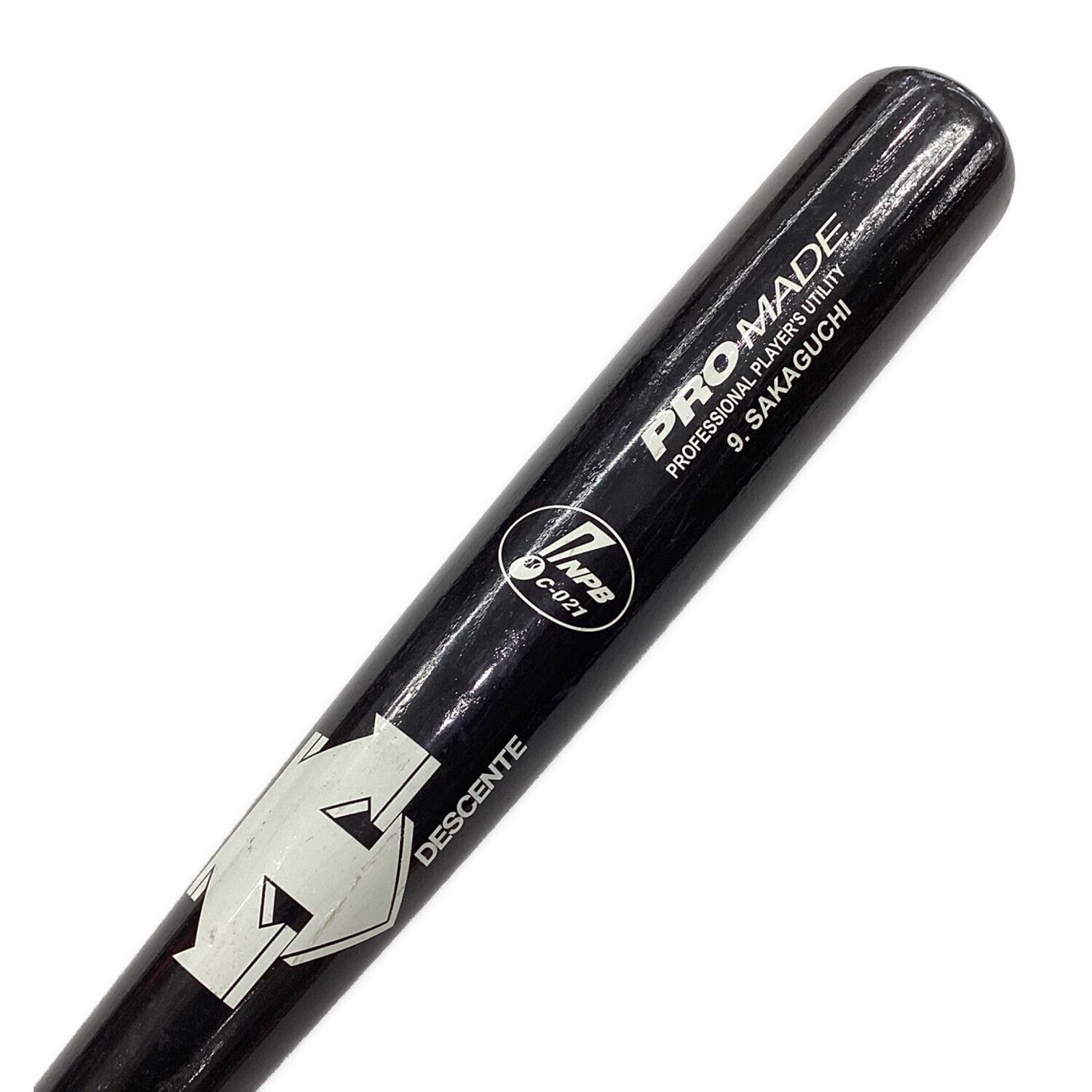 オリックス・バファローズ 木製バット 実寸約84cm ブラック 支給品