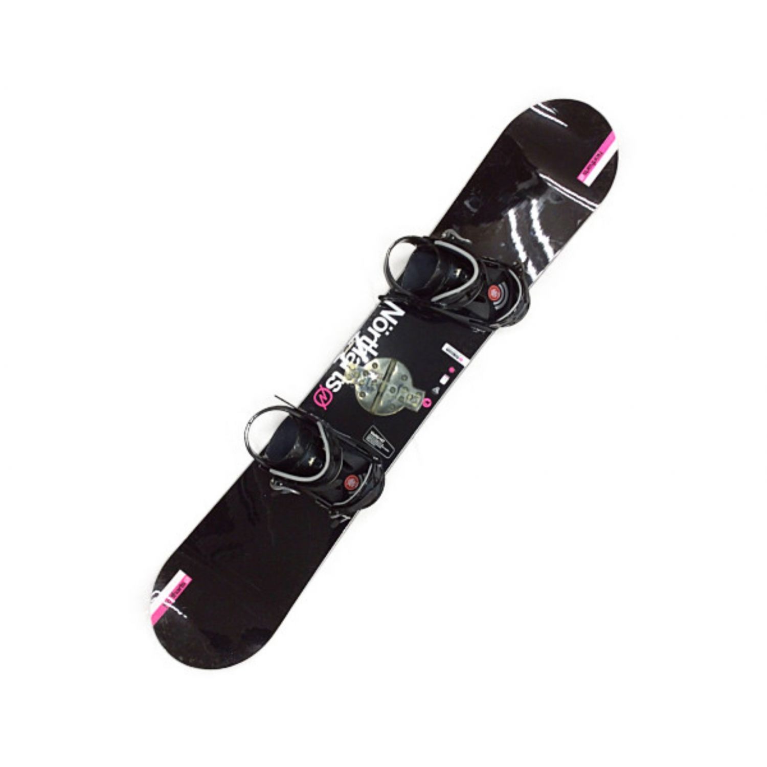 Northarts (ノースアーツ) Visitor 147cm スノーボード ブラック 4X4