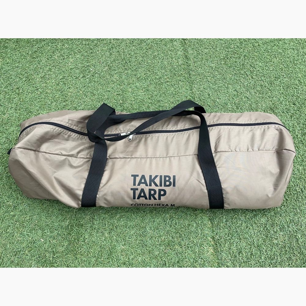 tentmark DESIGNS (テンマクデザイン) ヘキサタープ ※ポール無 焚火