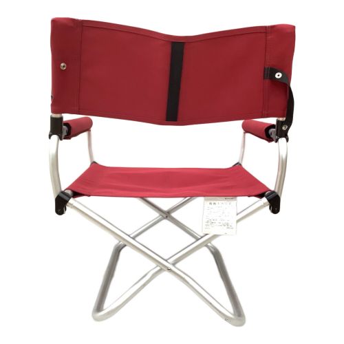Snow peak (スノーピーク) アウトドアチェア レッド 廃盤希少品 LV
