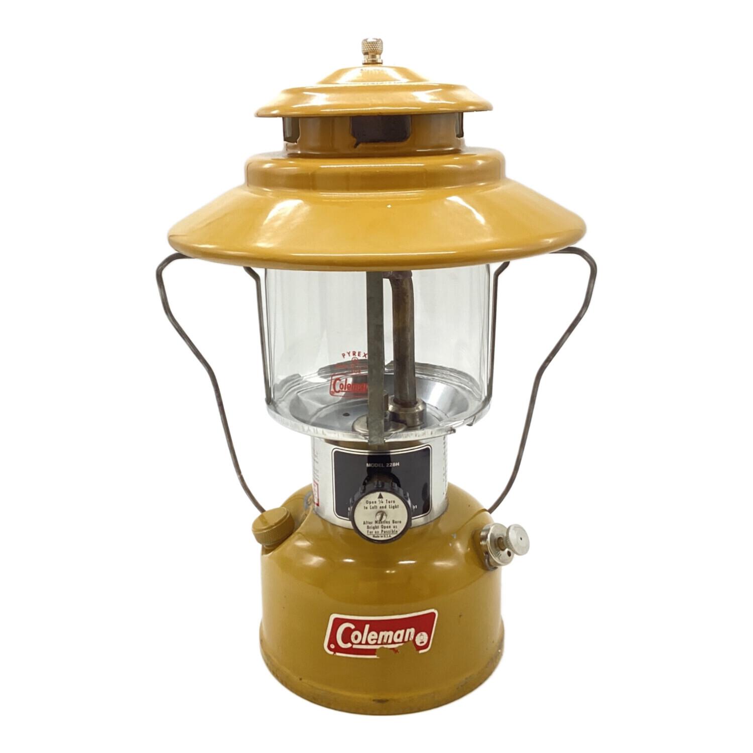 Coleman (コールマン) ガソリンランタン 228H ゴールドボンド 1973年12