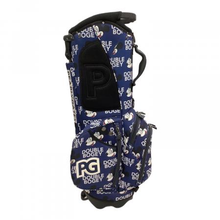 PEARLY GATES (パーリーゲイツ) キャディバッグ ブルー セルフスタンド