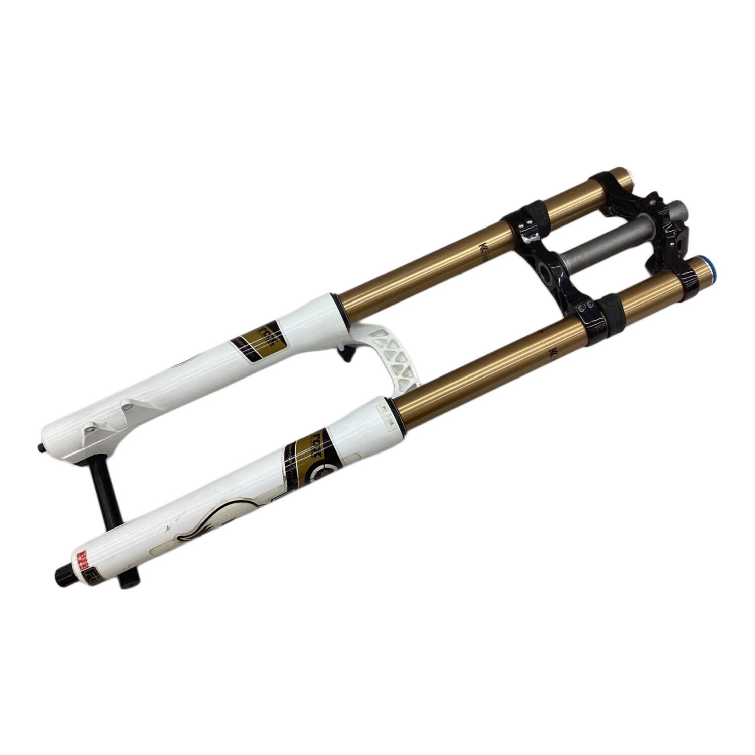 FOX RACING SHOX 自転車用品 ホワイト フロントサスペンションフォーク