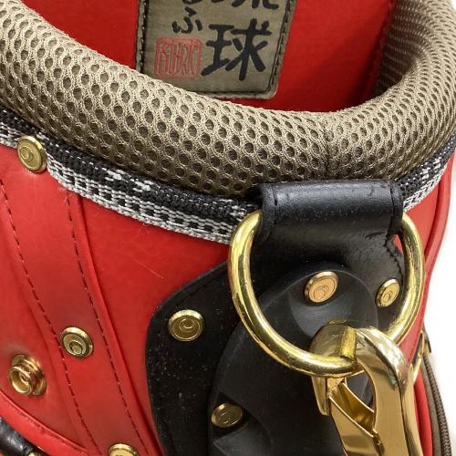 ZIPANG STUDIO キャディバッグ レッド 琉球ゴルフ ドラゴンキャディ