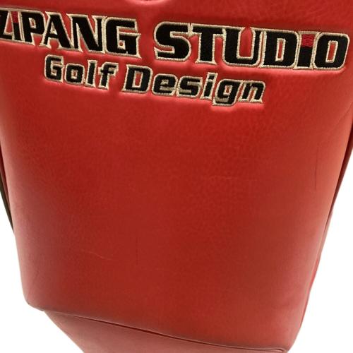 ZIPANG STUDIO キャディバッグ レッド 琉球ゴルフ ドラゴンキャディ