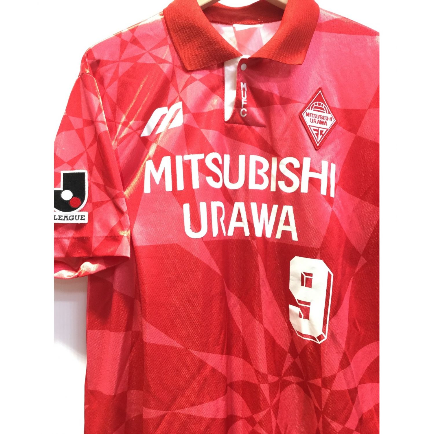 タグ付未着用品】福田正博 引退記念ユニフォーム 浦和レッズ サイズ L