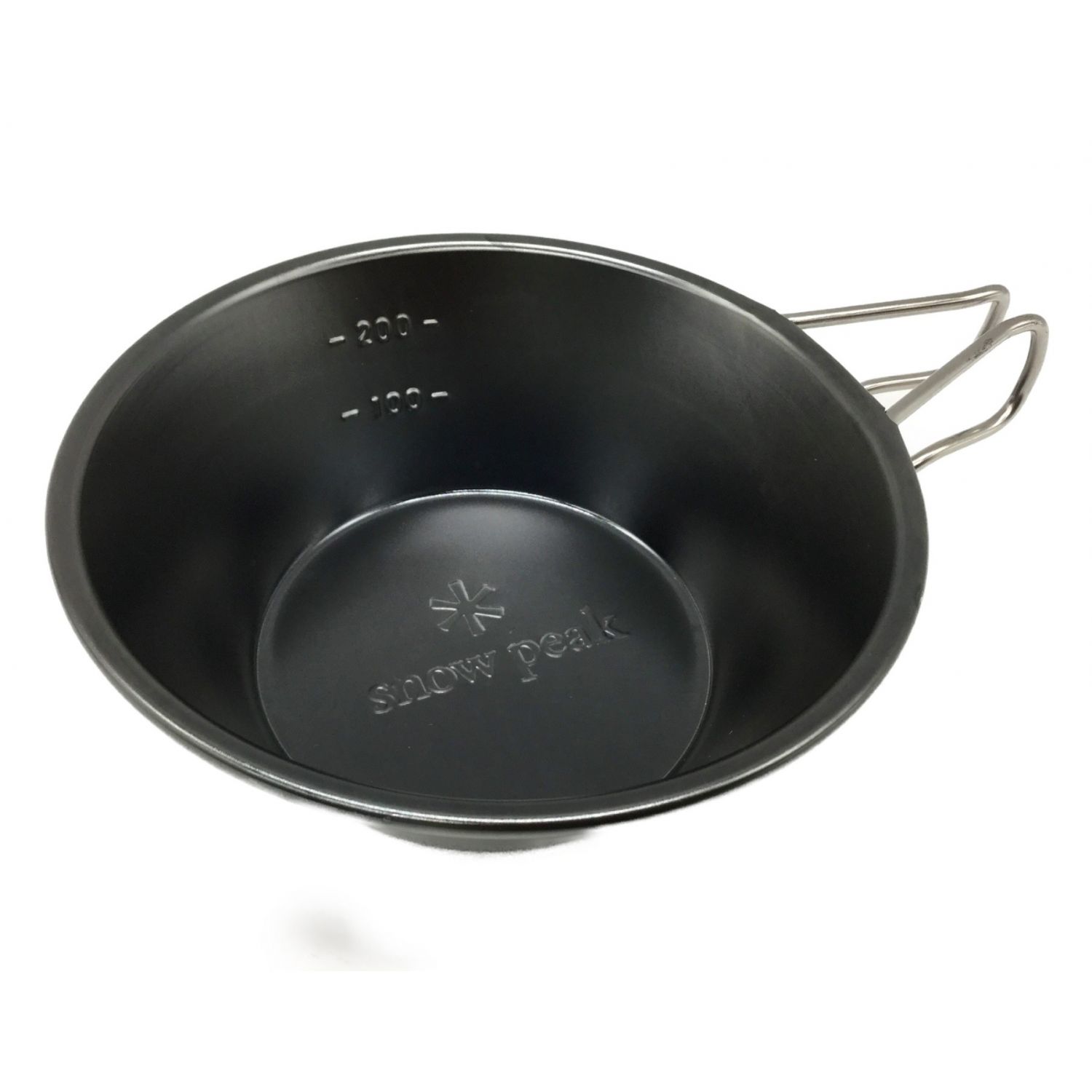 SNOWPEAK (スノーピーク) 雪峰祭限定 シェラカップステンレスBlack 未