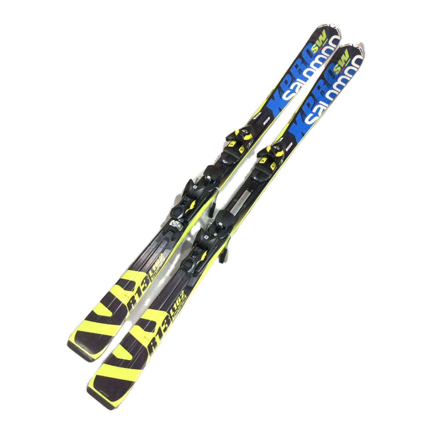 SALOMON (サロモン) カービングスキー 約162cm ブラック×イエロー 2014