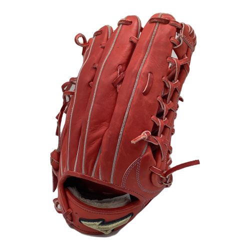 MIZUNO (ミズノ) 軟式グローブ レッド 10周年記念 グローバルエリート