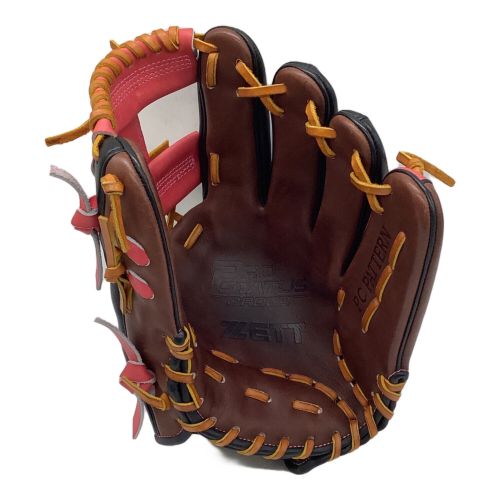 ZETT (ゼット) 軟式グローブ ピンク ケース付き プロステイタス プロ