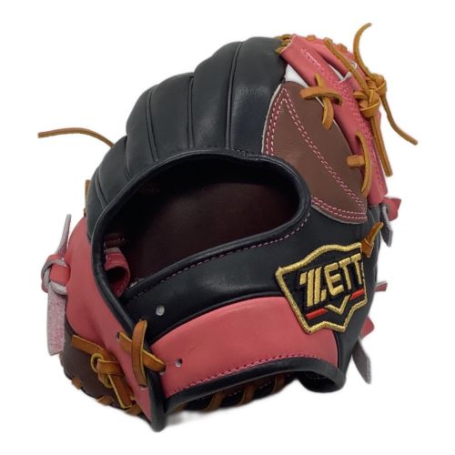 ZETT (ゼット) 軟式グローブ ピンク ケース付き プロステイタス プロ