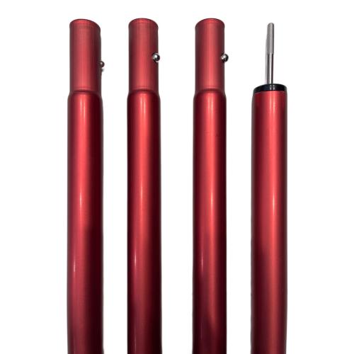 Snow peak (スノーピーク) ポール TP-002RD ウイングポールレッド240cm