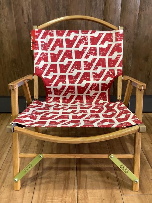 Kermit chair アウトドアチェア ホワイト×レッド NATURAL MOUNTAIN