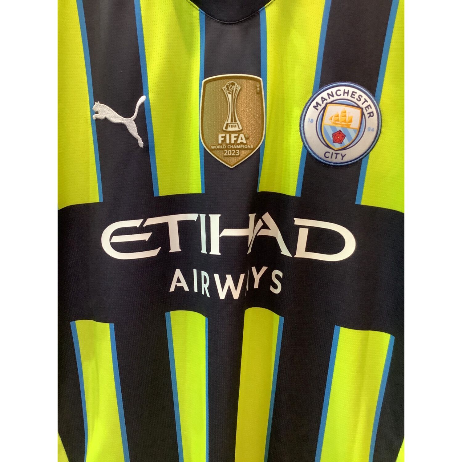 マンチェスター・シティ サッカーユニフォーム メンズ SIZE L ネイビー