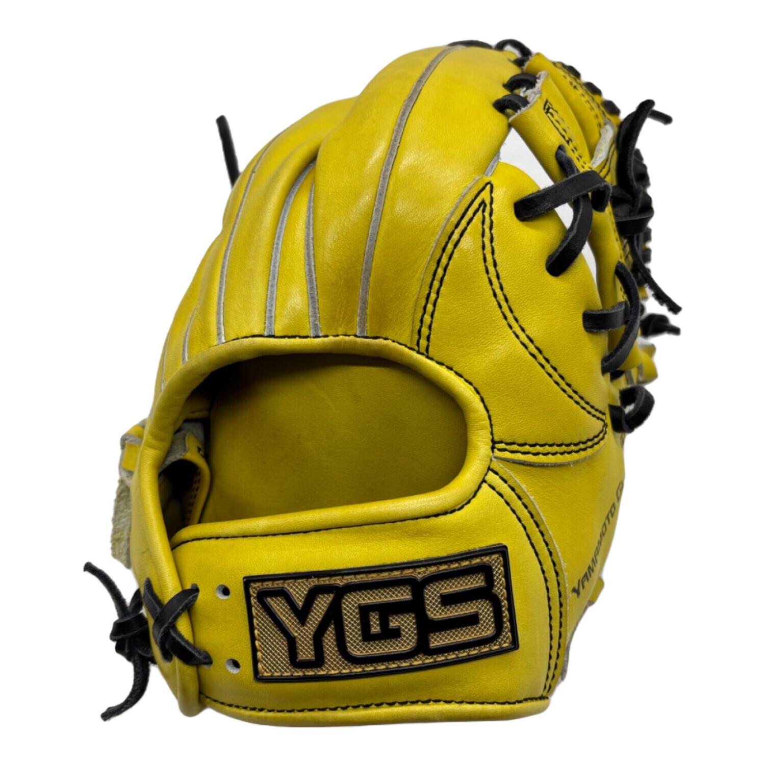 YGS (山本グラブスタジオ) 硬式グローブ 約28cm イエロー 内野用 GT400