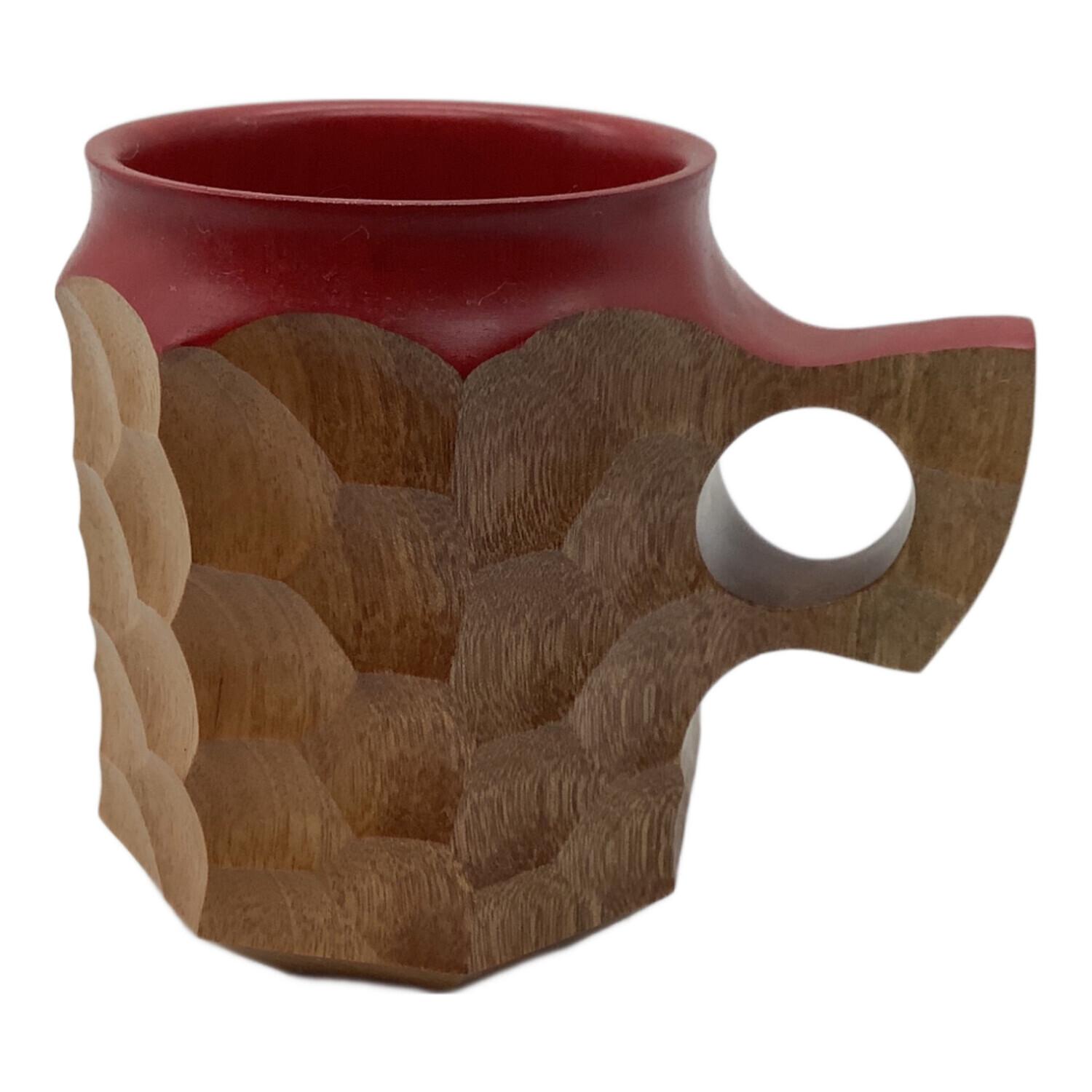 Akihiro Wood Works アウトドア食器 ジンカップ 漆 レッドエル