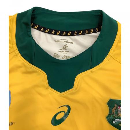 オーストラリア代表 ラグビーユニフォーム メンズ SIZE 5XL イエロー