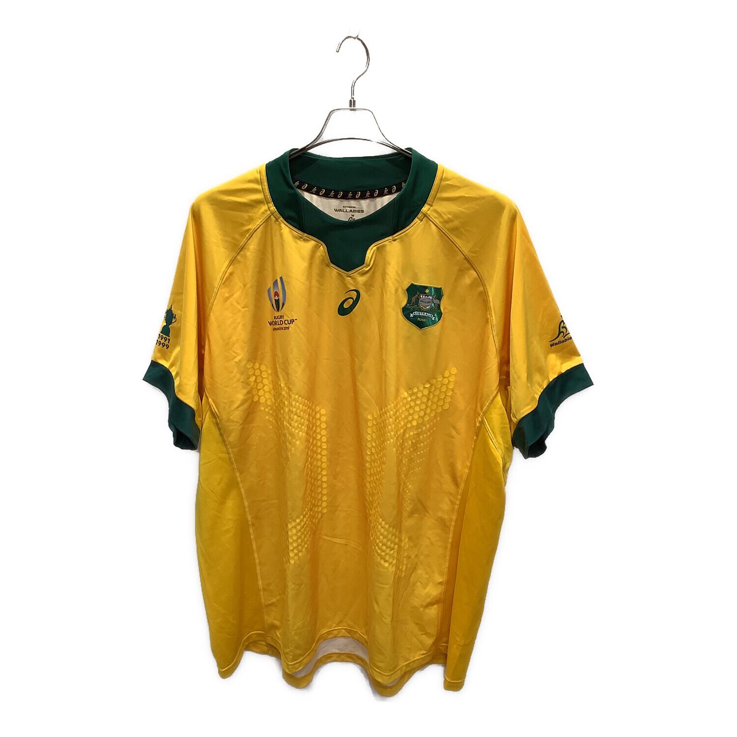 オーストラリア代表 ラグビーユニフォーム メンズ SIZE 5XL イエロー