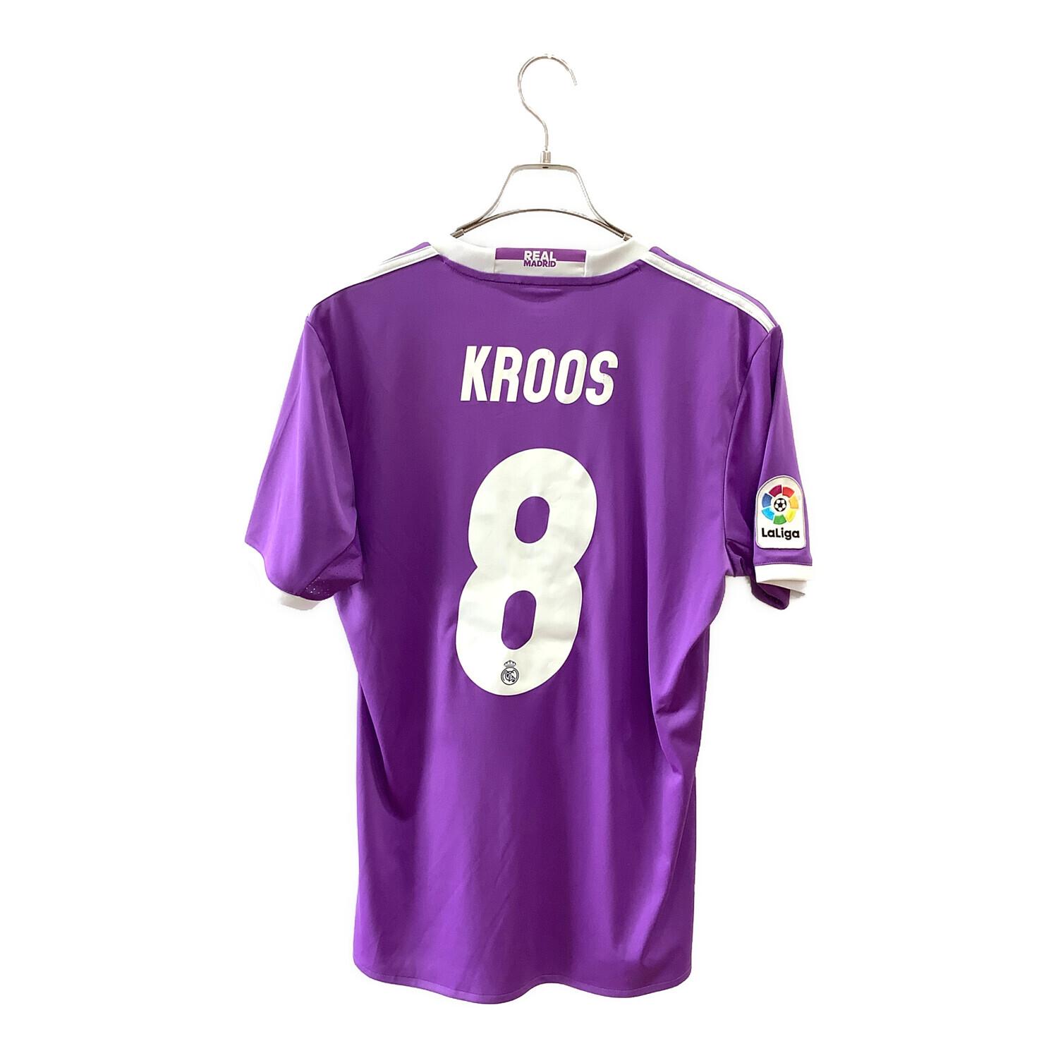 レアル・マドリード サッカーユニフォーム メンズ SIZE O パープル 【8