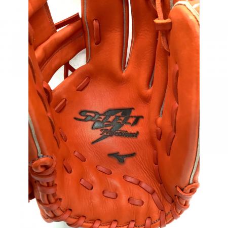 MIZUNO (ミズノ) 軟式グローブ 約29㎝ オレンジ セレクトナイン