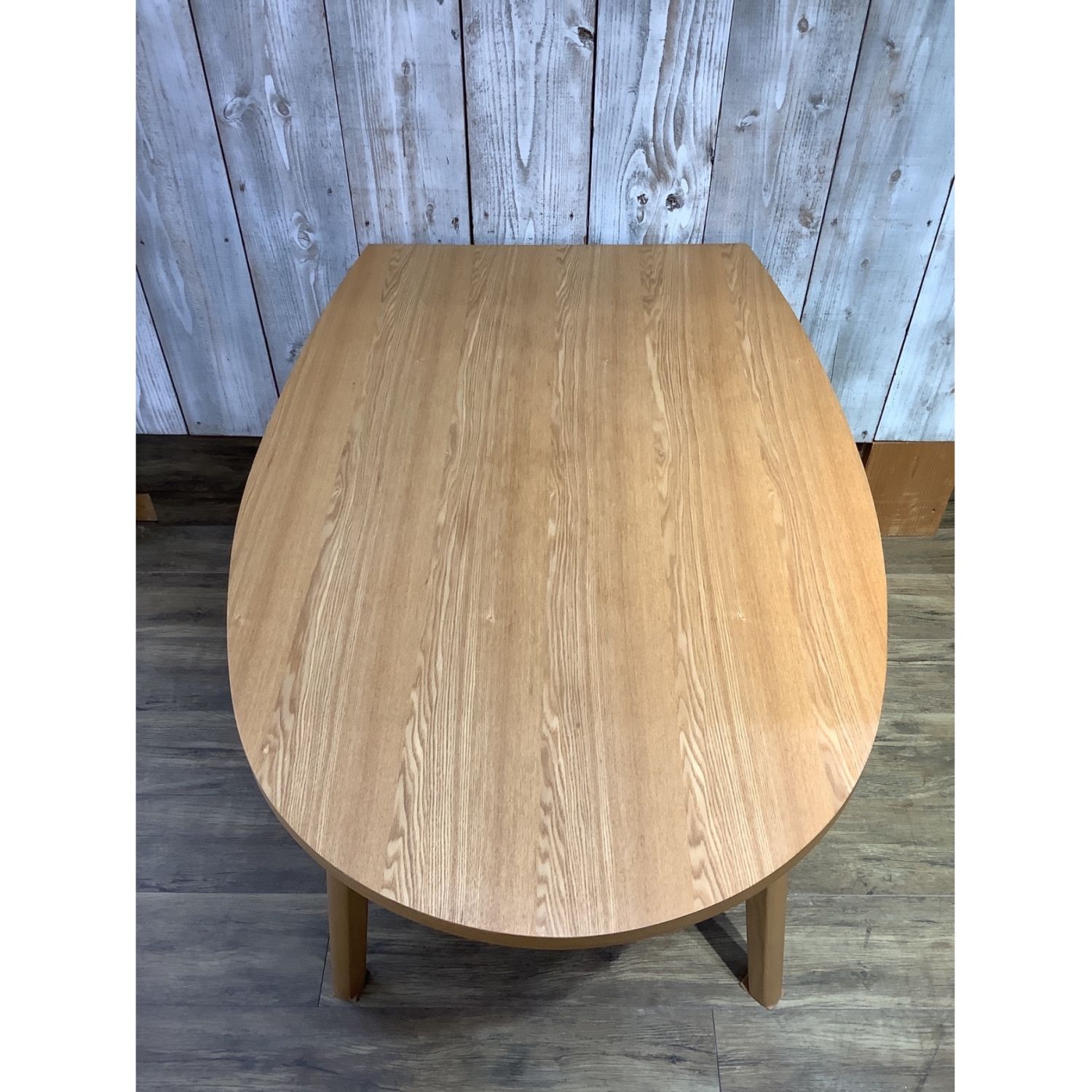 Franc franc (フランフラン) ダイニングテーブル ナチュラル 楕円形